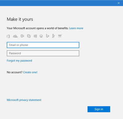 fix Onedrive not syncing credentials