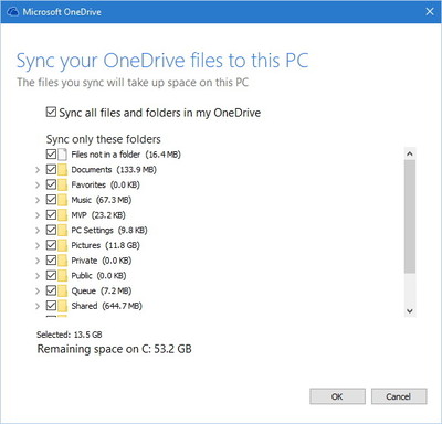 fix Onedrive not syncing ok