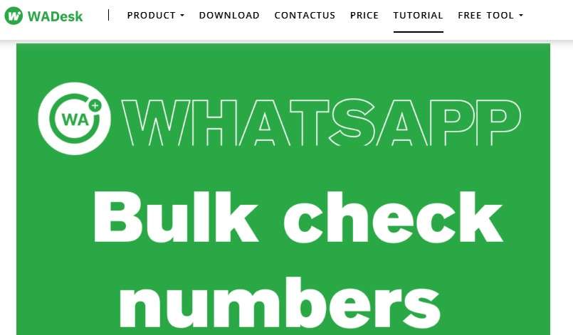 wadesk bulk number checker whatsapp