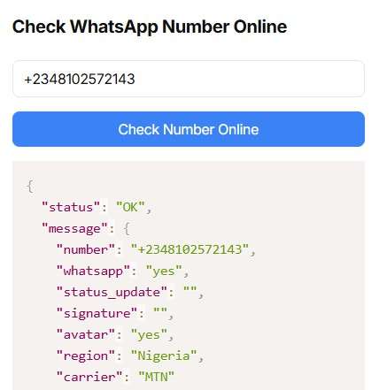 checknumberai bulk whatsapp number checker