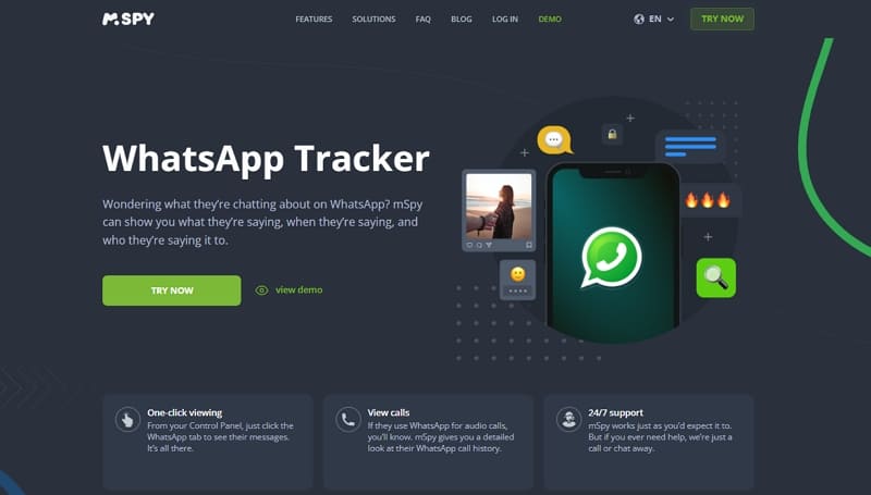 mspy app to trace whatsapp calls