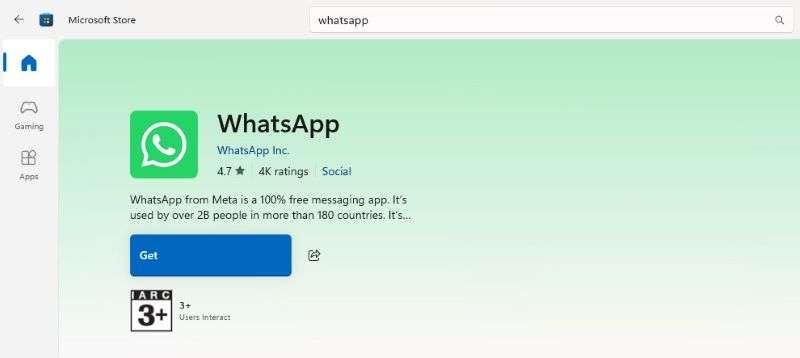 download whatsapp desktop app