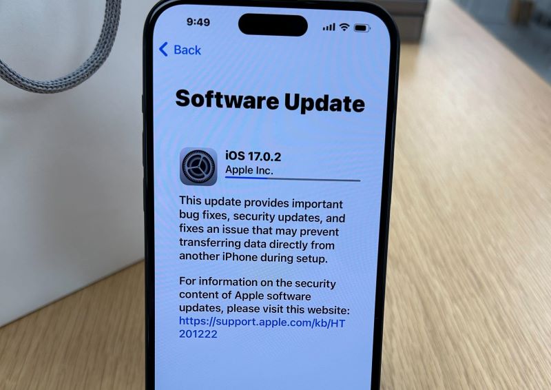 update ios software